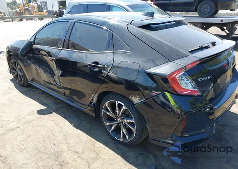 2019 Honda Civic Sport Touring из США, поврежденный, VIN SHHFK7H9XKU204131